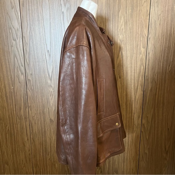 Vintage Orvis Leather Coat - Picture 8 of 14